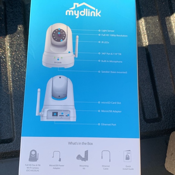 D-Link Full HD Pan & Tilt Wi-Fi Camera - Picture 5 of 6